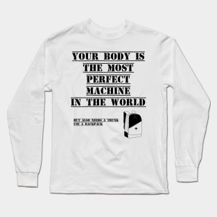 Body Backpack Long Sleeve T-Shirt